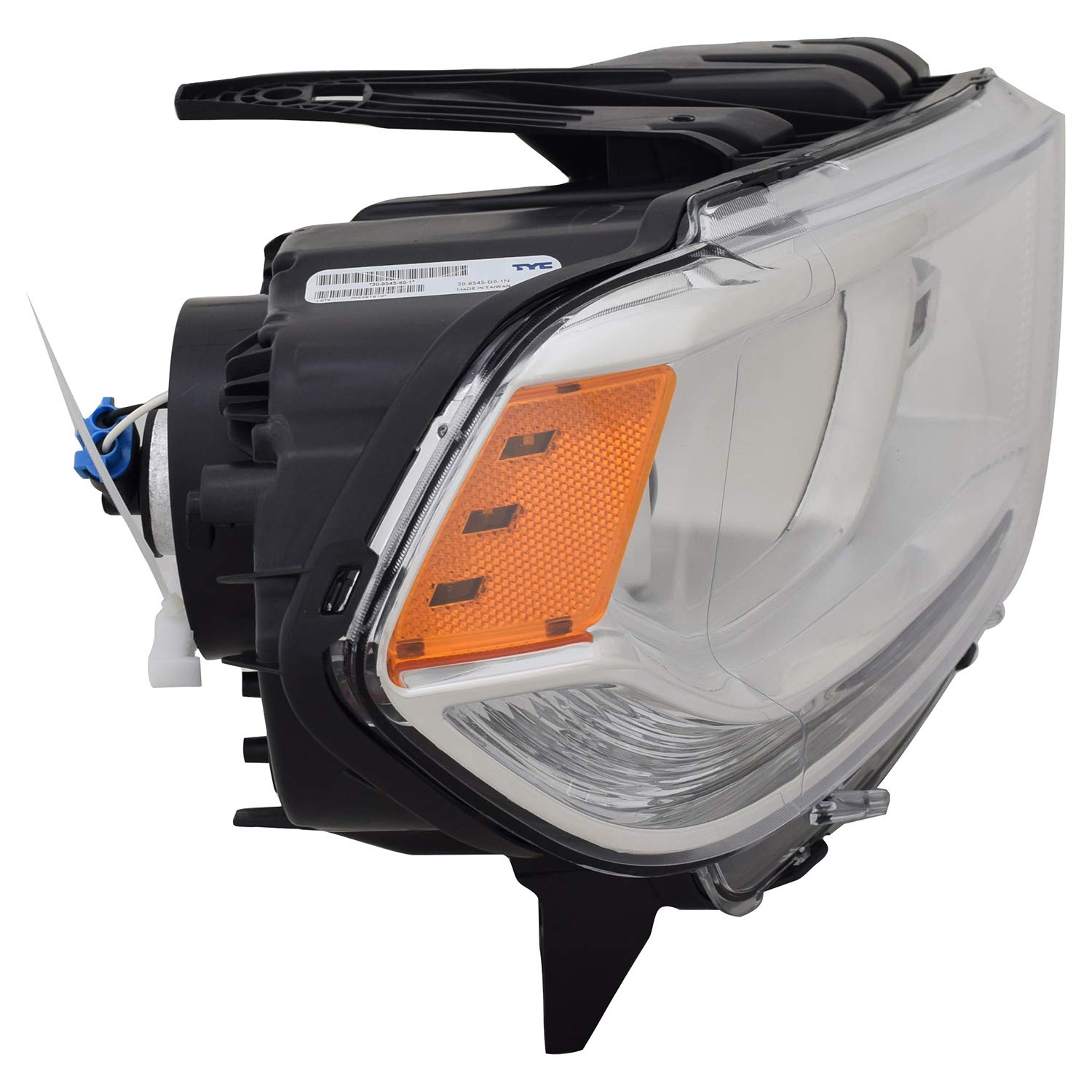 Right TYC Headlight Assembly Compatible with 2014-2015 Dodge Durango