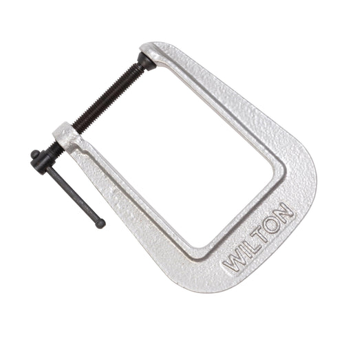 Wilton C-Clamp Deep Reach, 2" Opening, 3-1/2" Throat, 450 Lbs. Clamping Force (Model 252)