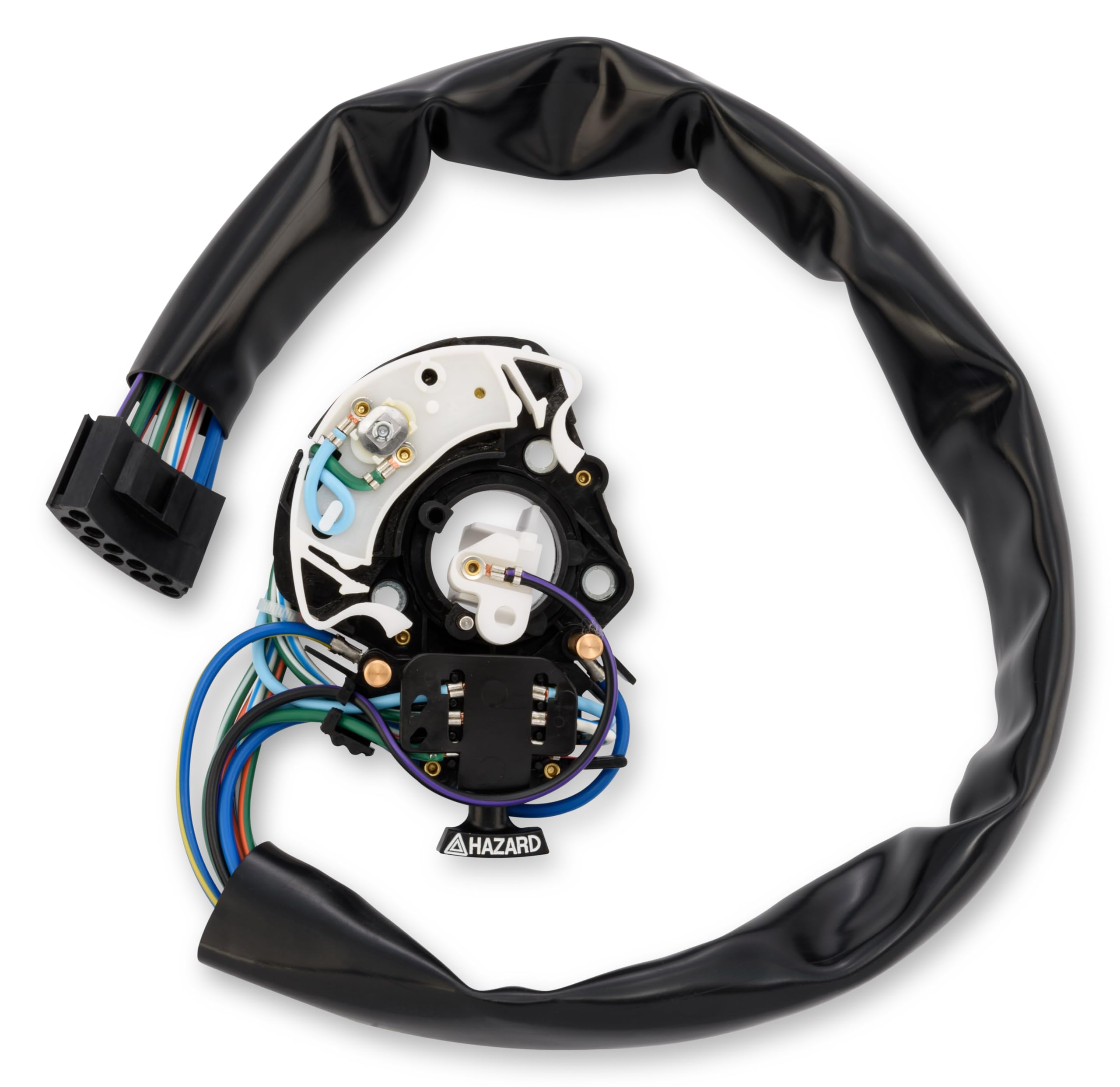 Turn Signal Switch Scott Drake Without Tilt, Compatible with 1970-1972 Ford Mustang, Model D2AZ-13341-C
