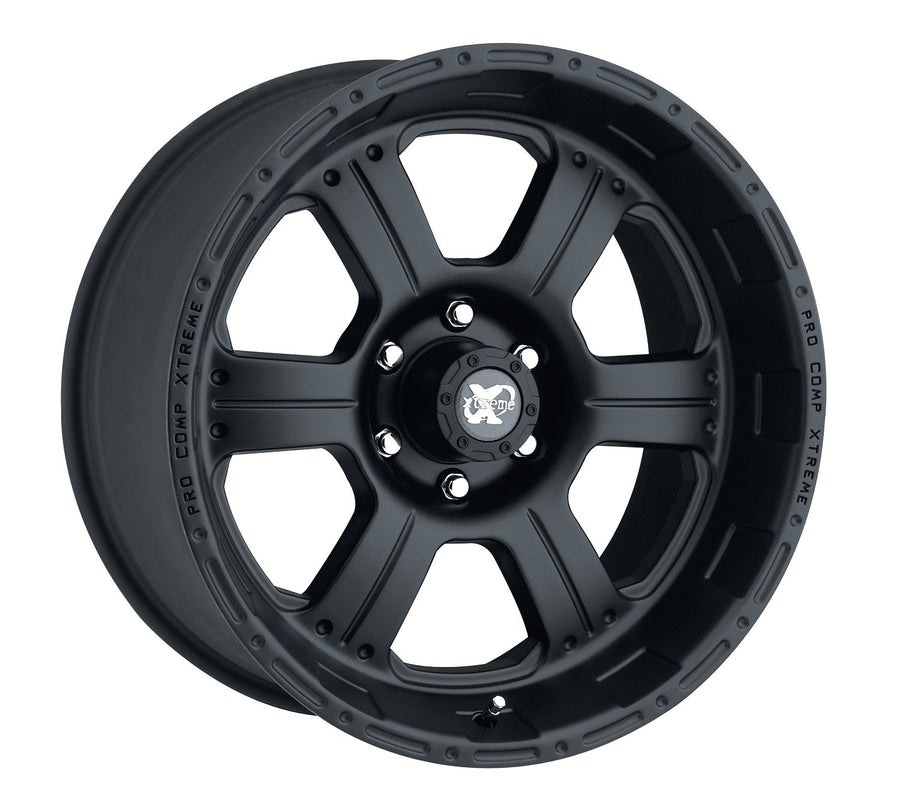 Alloys Pro Comp Series 89 Wheel with Flat Black Finish (17x8"/6x5.5")