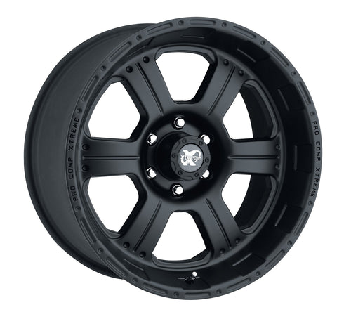 Alloys Pro Comp Series 89 Wheel with Flat Black Finish (17x8"/6x5.5")