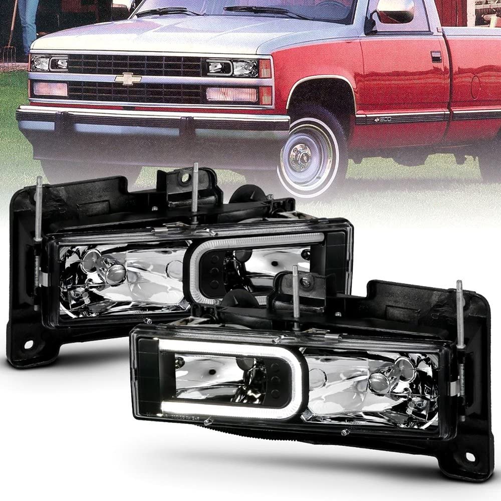 111498 Anzo, Usa Headlights fits Cadillac Escalade