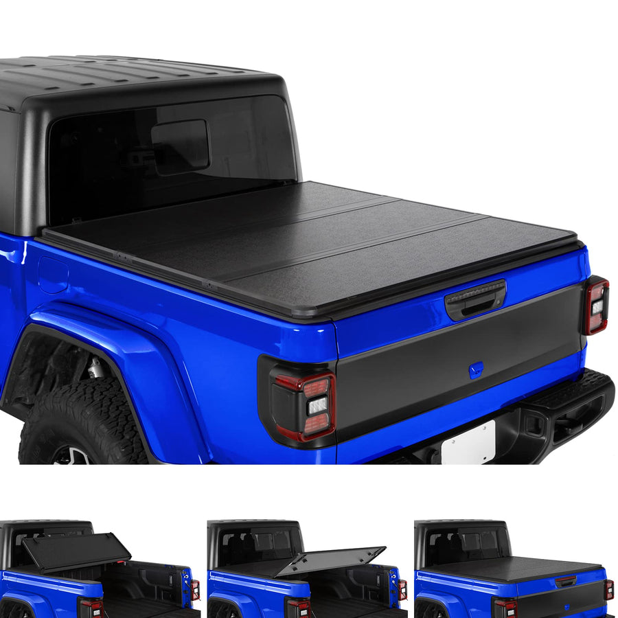 Tyger Auto T5 Hardtop Alloy Truck Bed Tonneau Cover Compatible with 2020-2026 Jeep Gladiator JT | 5' (60") Bed | TG-BC5J3060