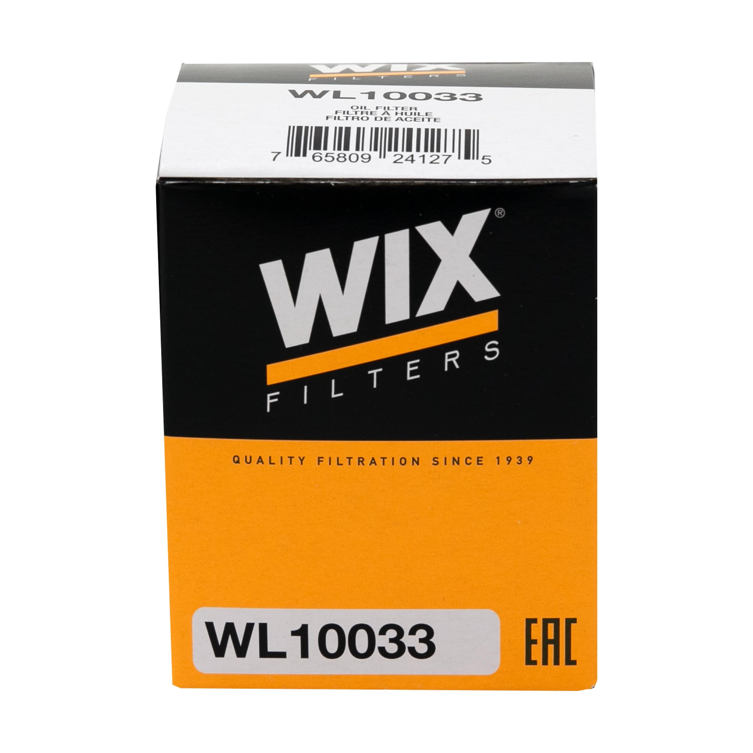 WIX WL10033 Replacement Oil Filter, Built for Synthetic and High Mileage Oil - Compatible With Hyundai, Kia, Genesis (15-20)