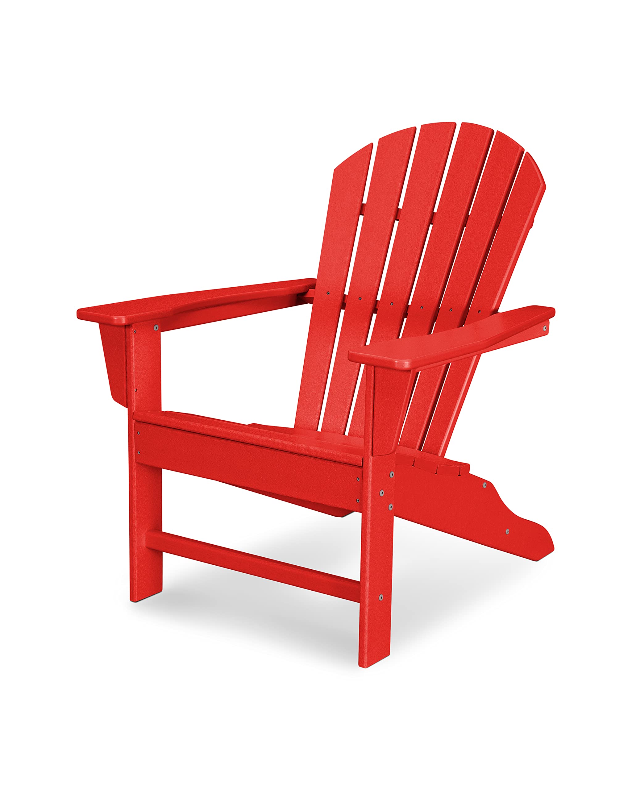 South Beach POLYWOOD Adirondack Chair, Sunset Red