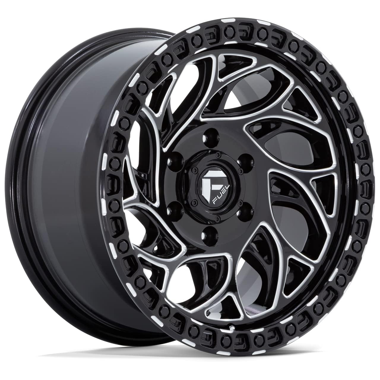 FUEL OFF-ROAD D840 RUNNER 20X9, 6X135, 5.04, 1mm GLOSS BLACK MILLED - D84020908950
