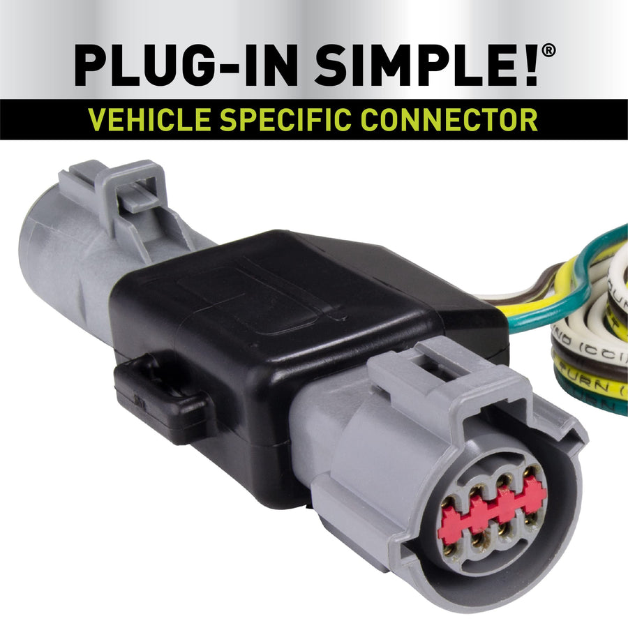 Plug-In Hopkins Towing Solutions Simple Vehicle Wiring Kit 40125