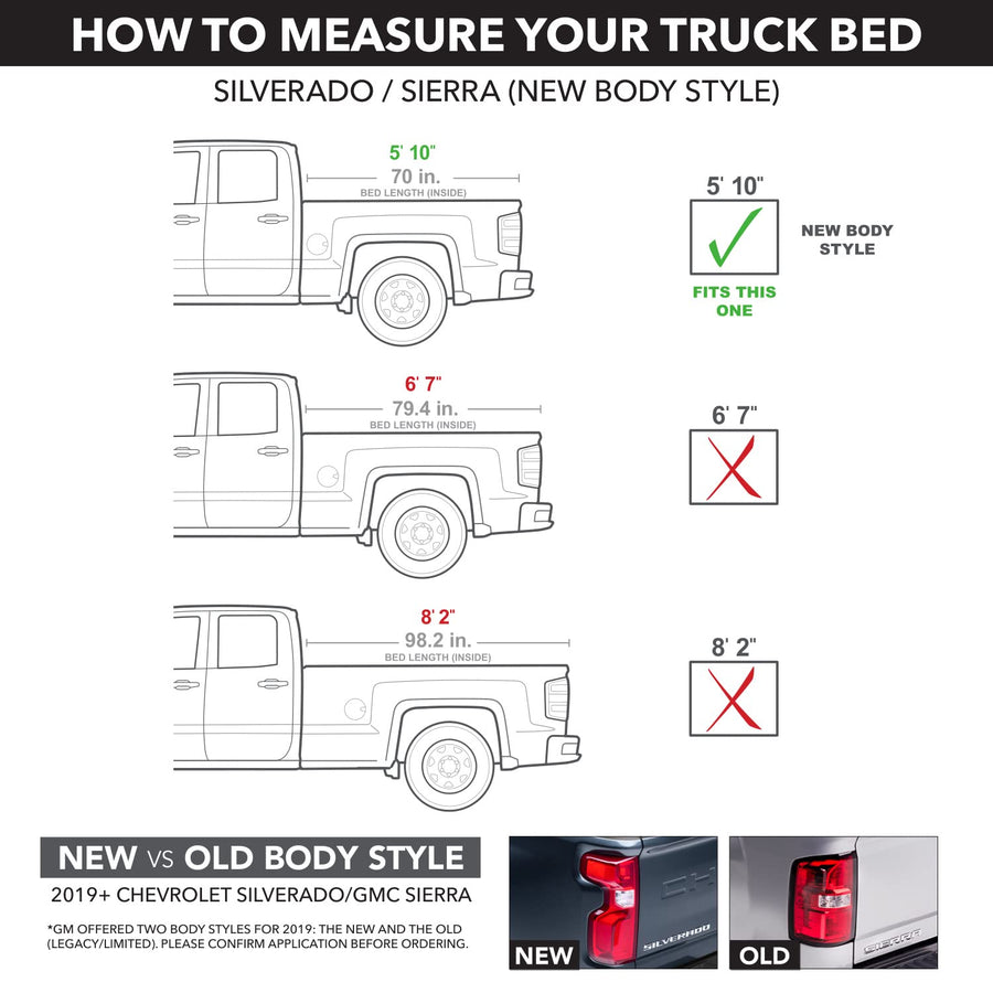 Retrax PowertraxPRO XR RealTruck Retractable Truck Bed Tonneau Cover | T-90488 | Fits 2019 - 2025 Chevy/GMC Silverado/Sierra 1500 w/Carbon Pro Bed 5' 10" Bed (69.9")