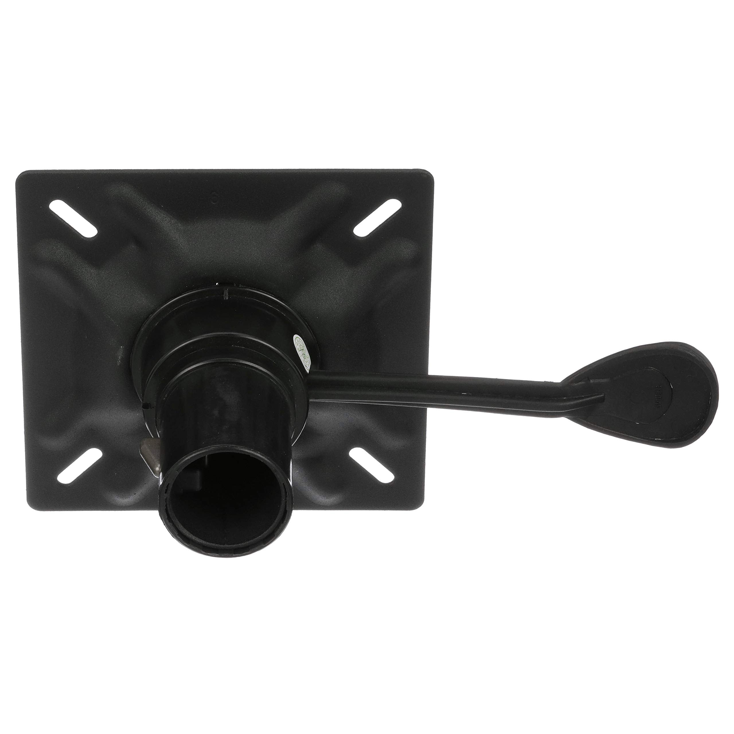 238152-7 Attwood Corporation 3 Degree Tilt Right Handle Seat Mount without Slider, Black