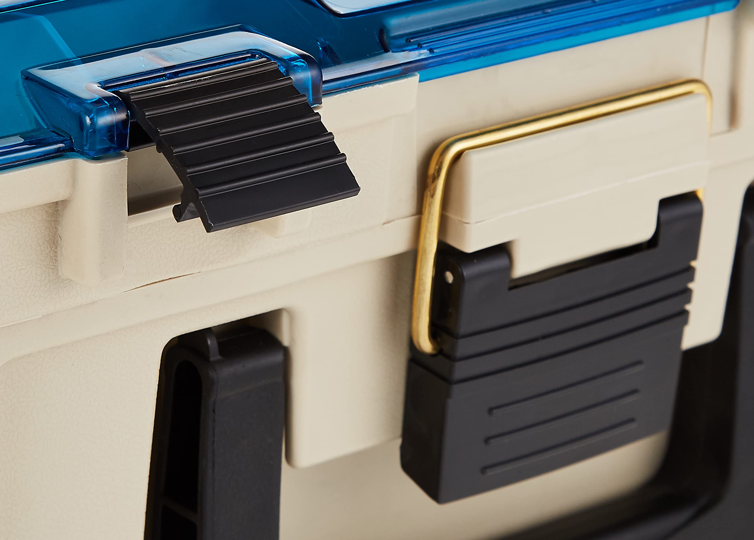 Plano Two Level Magnum 1349-00 Tackle Box, Sandstone/Blue, One Size