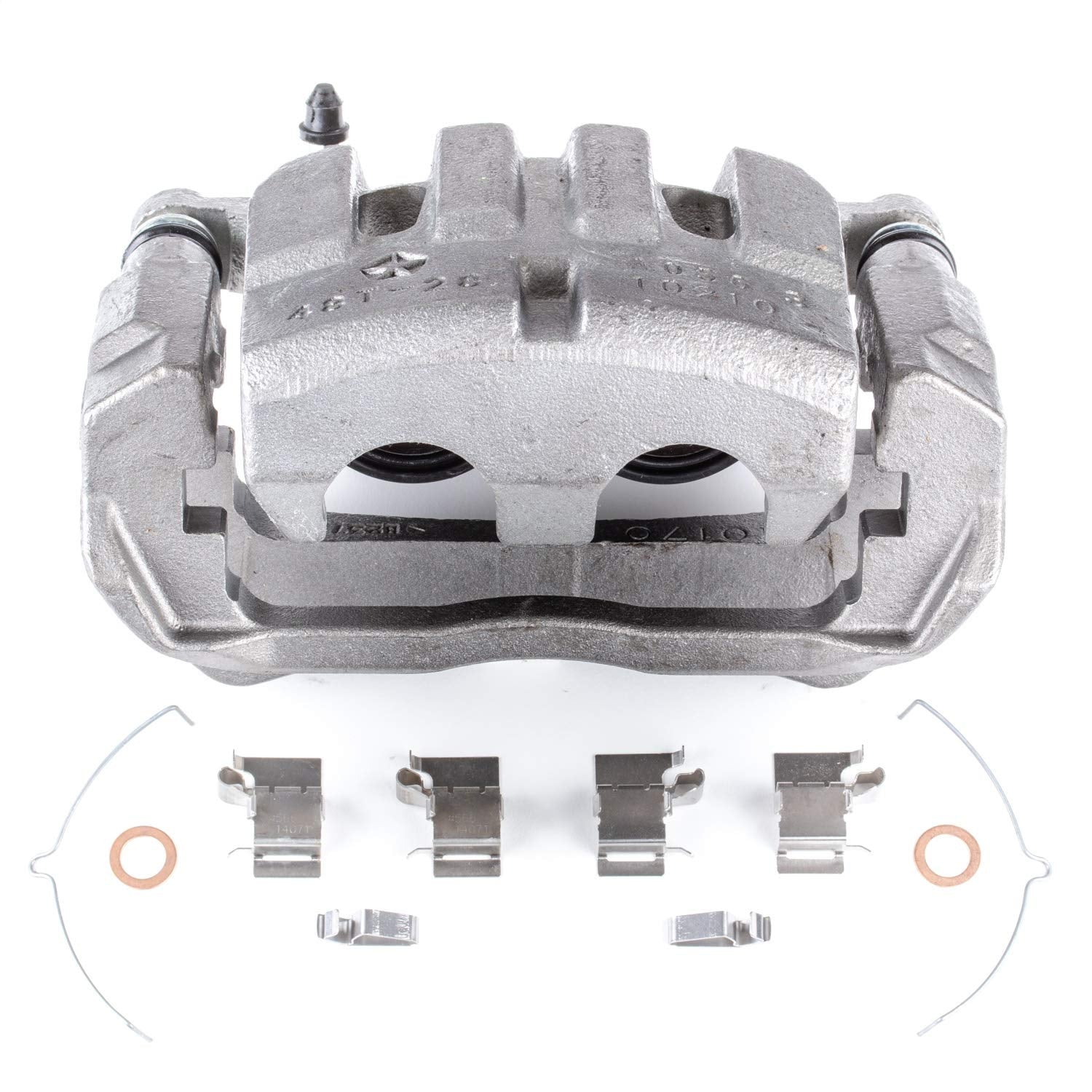 Power Stop Front Right One Stock Replacement L5509 Brake Caliper For Jeep Cherokee 2014-2023 [Model Specific]