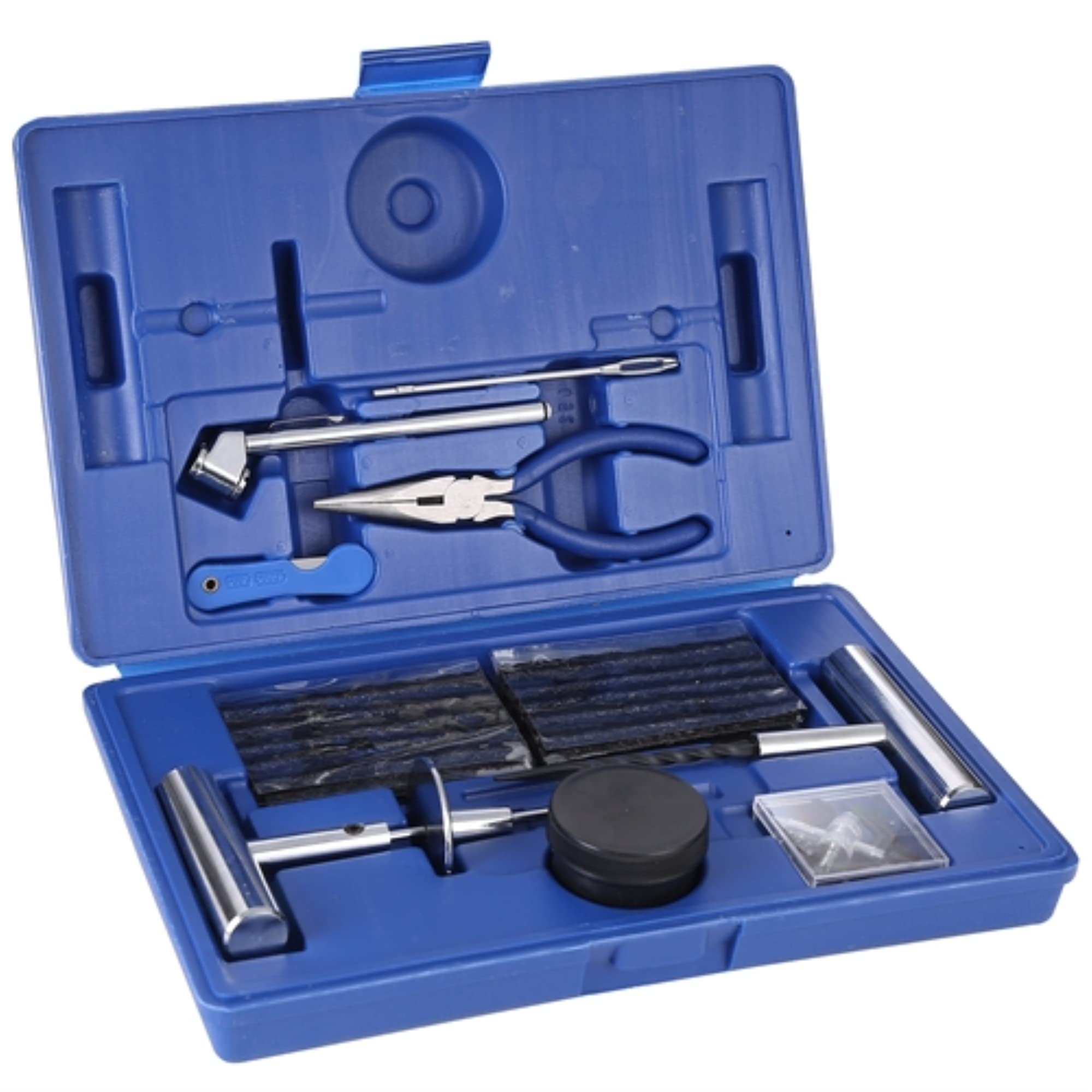 Winch Bulldog 42058-60 Piece Tire Repair Kit, Blue Molded Case