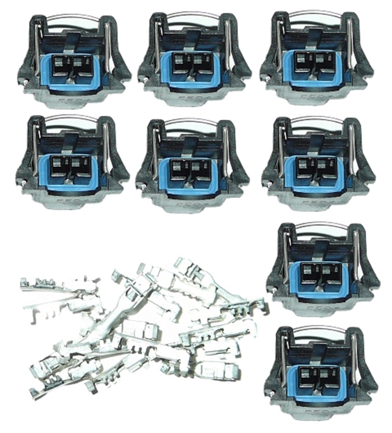 Fuel Injector Connector Kit Painless Performance 60130 for EV1/Bosch Style Injectors