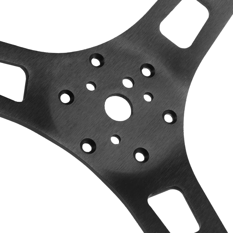 NRG Innovations Reinforced NRG-RST-025MB Steering Wheel 380mm Sport Full Aluminum Light Weight Welded