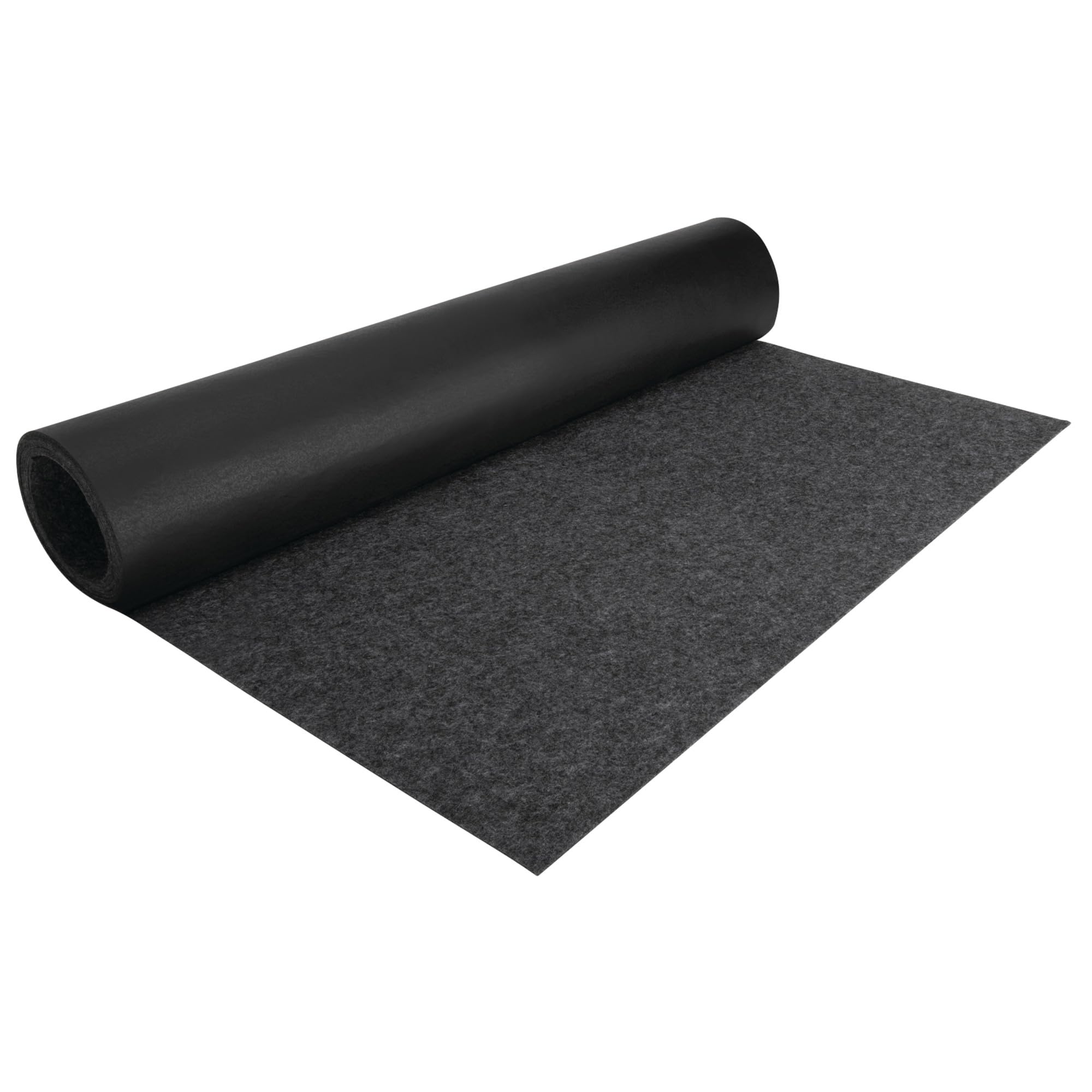 W88801 Performance Tool 9 by 2.4 Feet Premium Absorbent Garage Floor Mat for Under Car, Protects Garage Floor from Spills, Drips, Splashes and Stains. Durable, Reusable, Waterproof Rubber Parking Mats