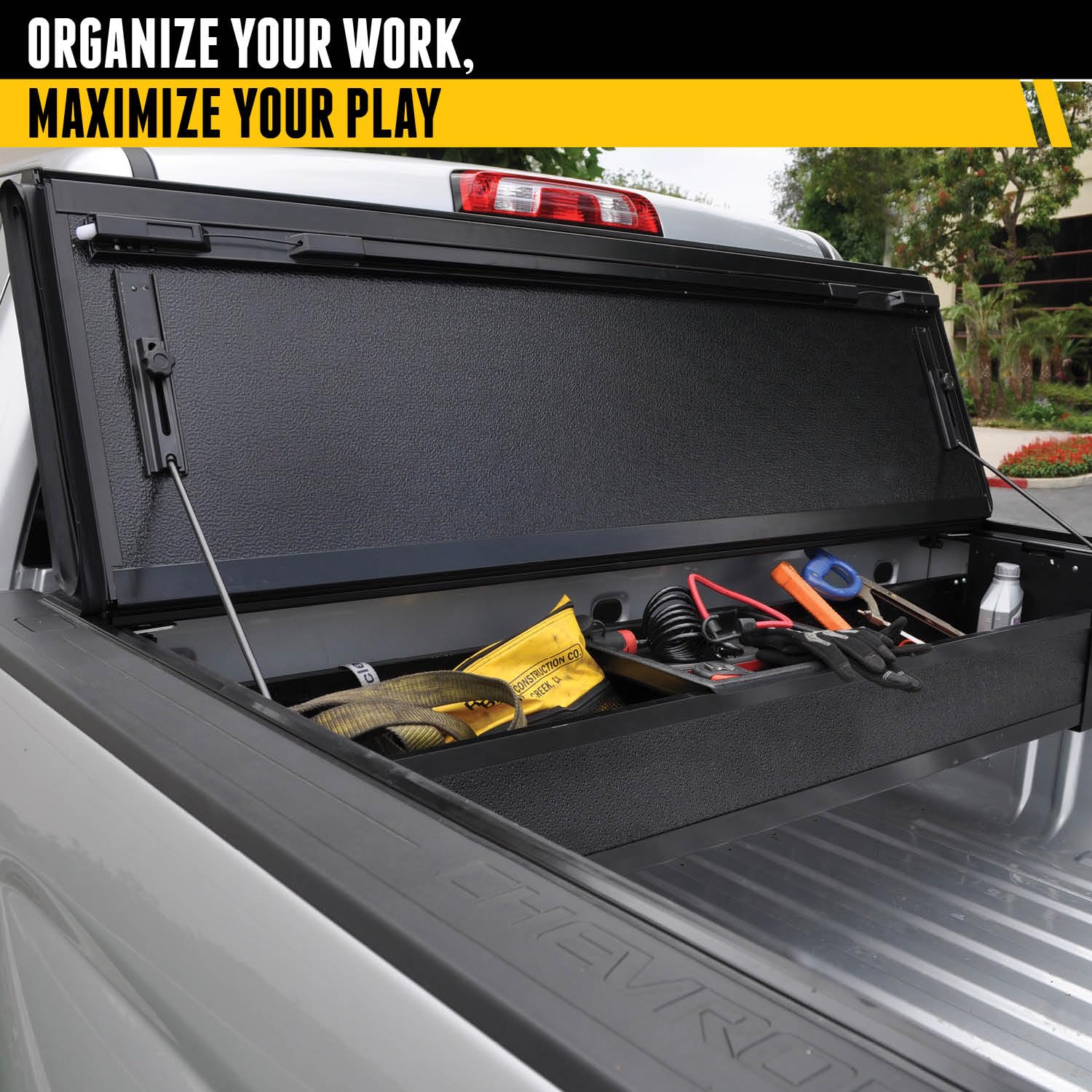 BAK BAKBox 2 Utility Box Fold-Away | 92524 | Fits 2016 - 2018 Nissan Titan XD All Beds