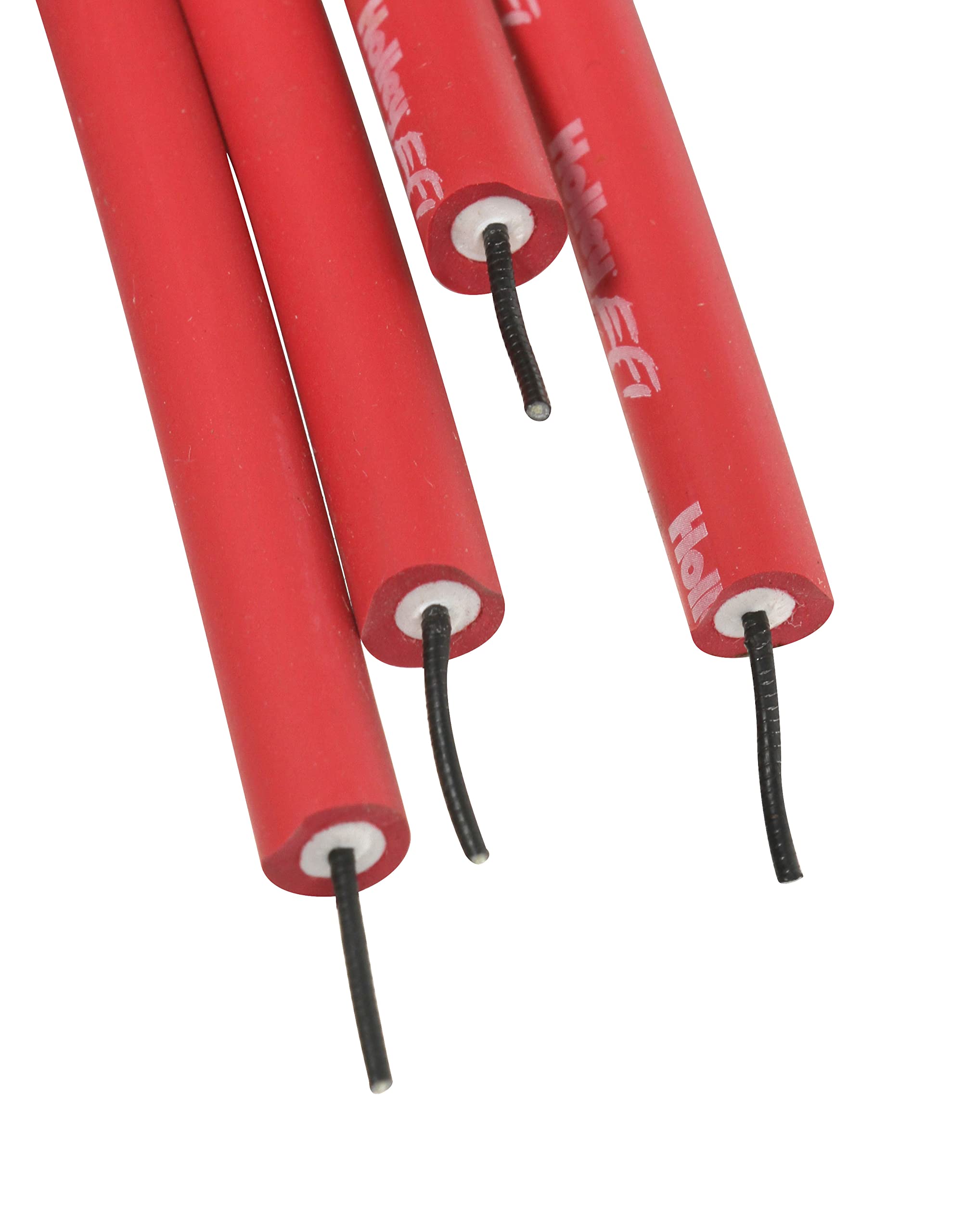 LS Spark Plug Wire Set Holley EFI 561-112 - Cut to Fit - Red with Gray 135 Degree Boots