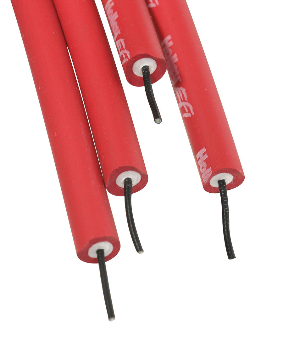 LS Spark Plug Wire Set Holley EFI 561-112 - Cut to Fit - Red with Gray 135 Degree Boots