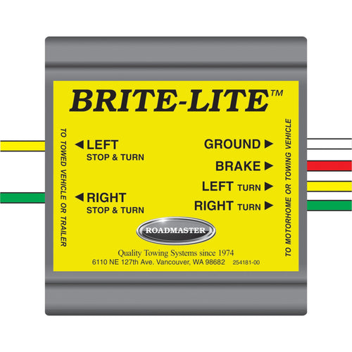 Brite-Lite Roadmaster 732 3 to 2 Taillight Converter Compatible with RVs, Trailers & Towed Vehicle Lighting Systems | Combines Turn Signal & Brake Light Functions for Safer Towing