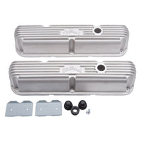 Valve Cover Kit Edelbrock 41769 (Classic Finned SBM LA)