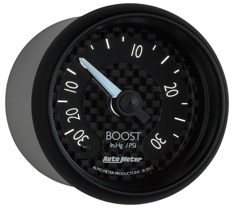 GT Series Auto Meter Mechanical Boost/Vacuum Gauge 8003