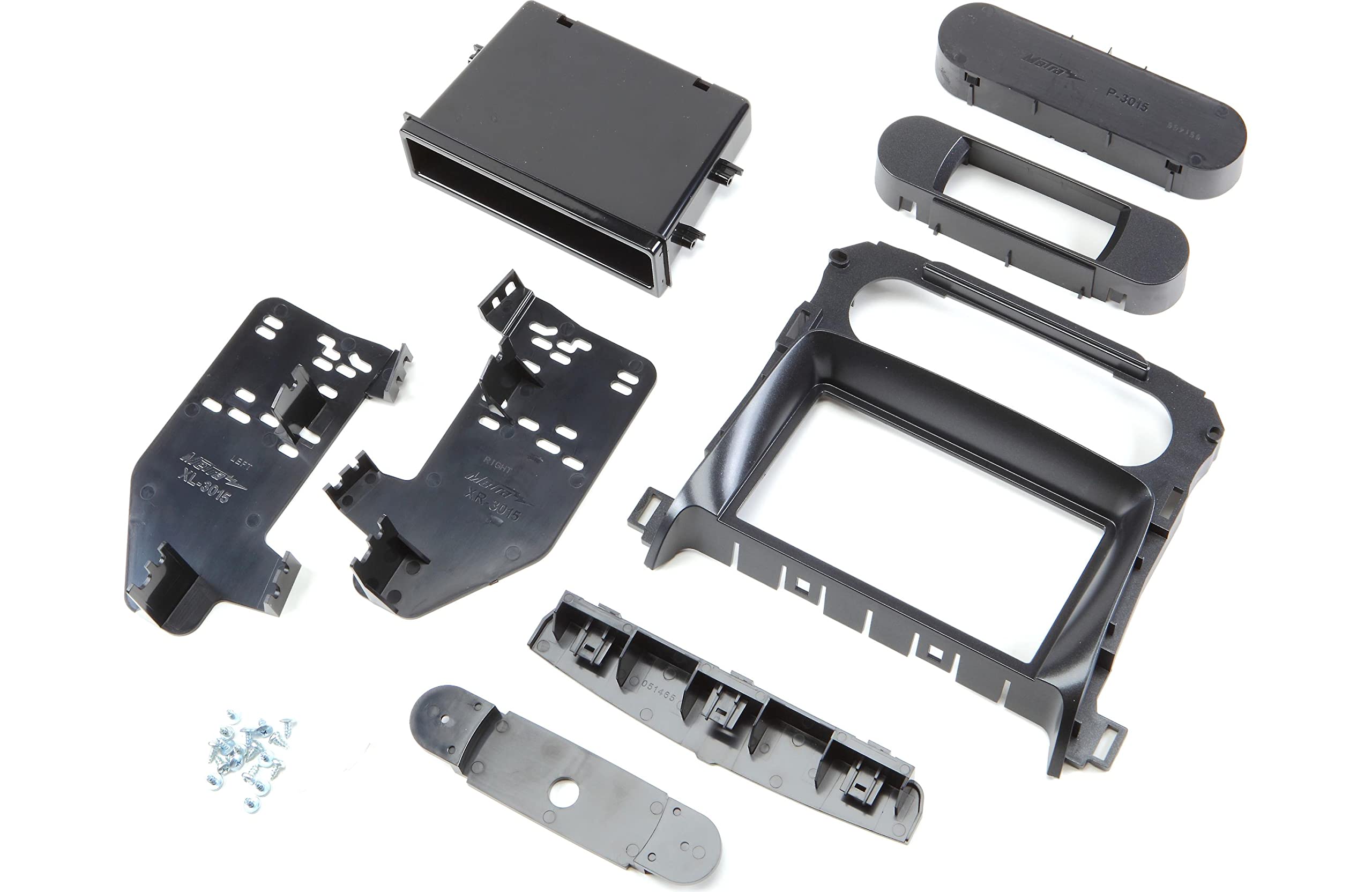 Metra 99-3015G Dash Kit for Double/Single DIN Installation 2015-Up Tahoe, Suburban and Yukon (Black)
