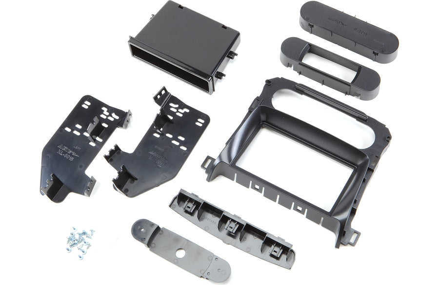 Metra 99-3015G Dash Kit for Double/Single DIN Installation 2015-Up Tahoe, Suburban and Yukon (Black)