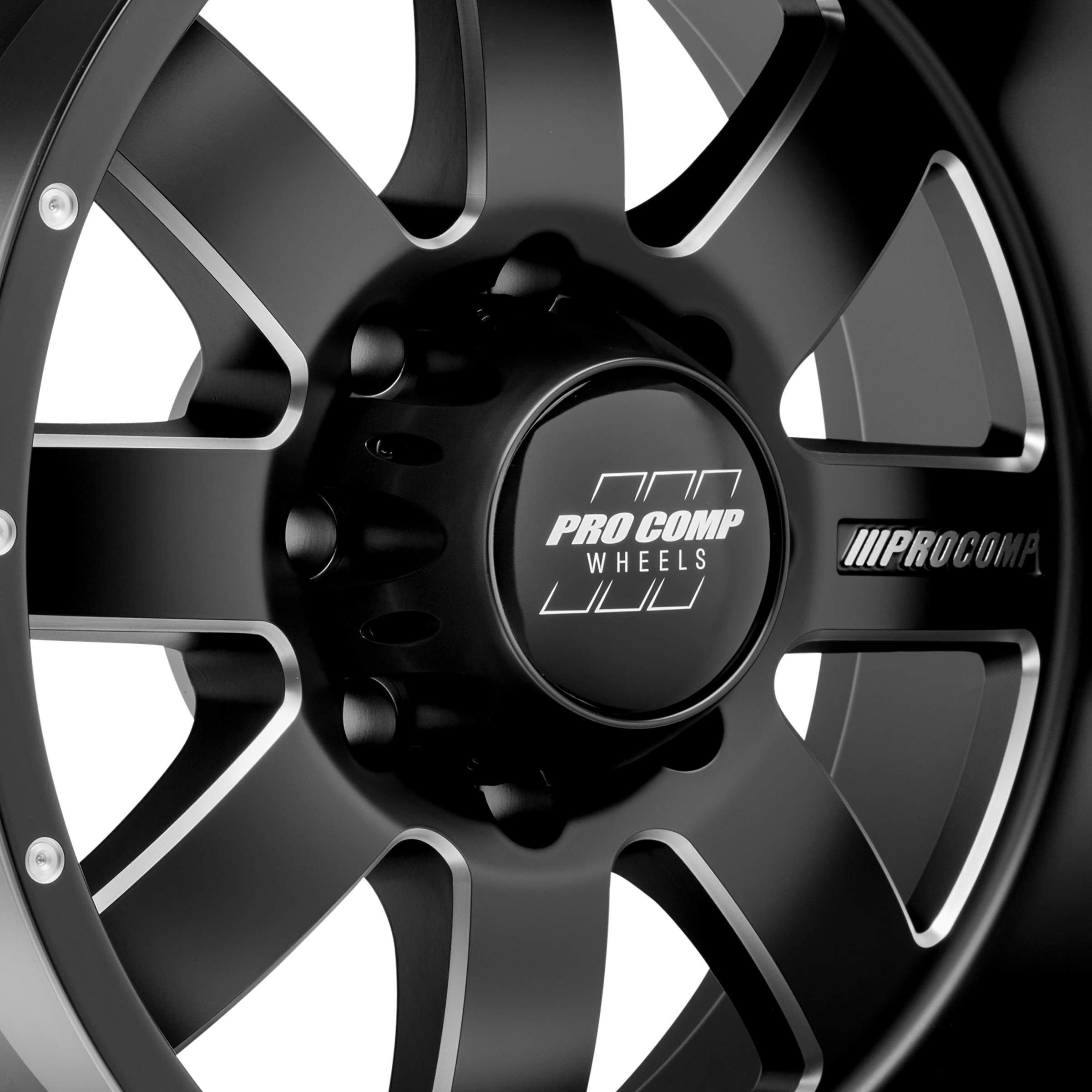 PRO COMP Trilogy Series 73 Satin Black Milled (20x10 / 8x170 / -18mm)