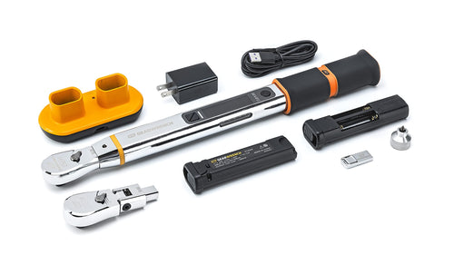 3/8" GEARWRENCH 120XP™ E-Spec Electronic Interchangeable Head Torque Wrench 20-100Nm - 85245