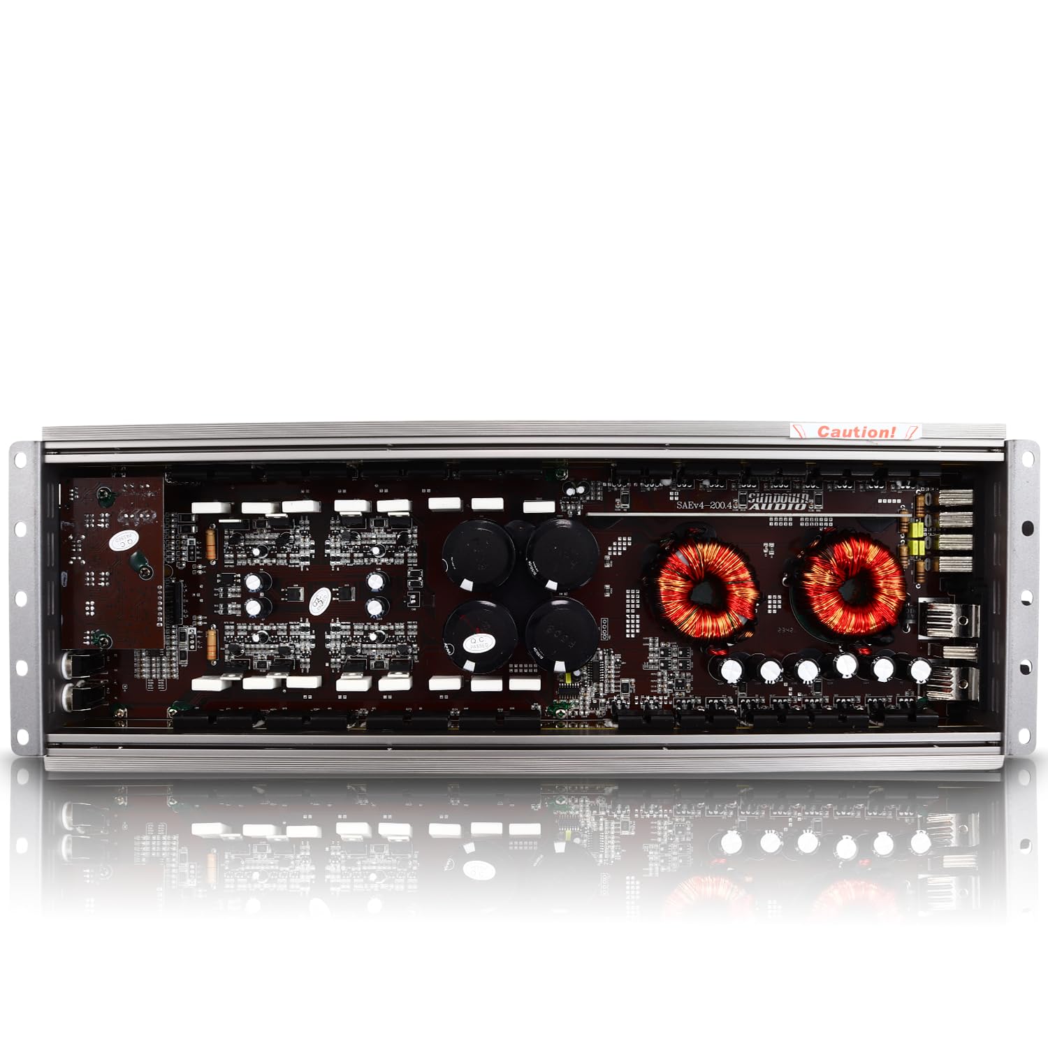 Sundown Audio 200.4 SAE-200.4 Class A/B 4-Channel Amplifier - 200W x 4 @ 4Ω - High-Fidelity Speaker System Amp with Variable Filters, Advanced Protection & Optional Remote