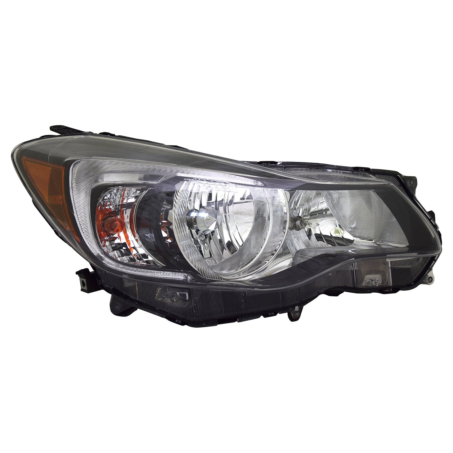 Right TYC Headlight Assembly Compatible with 2015-2016 Subaru Impreza
