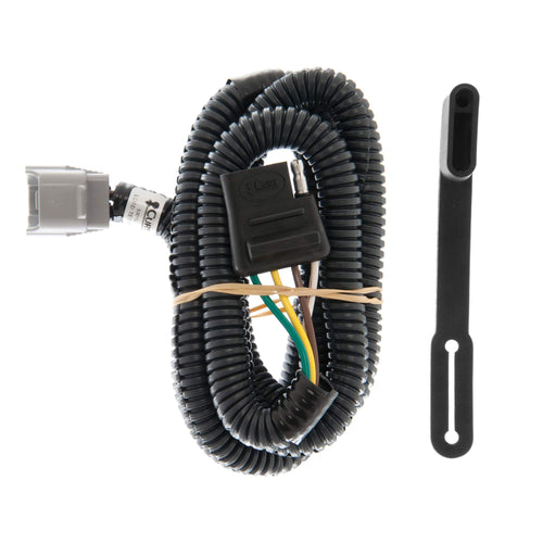 CURT 55245 Custom Vehicle-Side 4-Pin Trailer Wiring Harness, Fits Select Toyota 4Runner, Grand, Highlander, Land Cruiser, Lexus LX470, LX570, RX300, TX350, TX500h, TX550h+