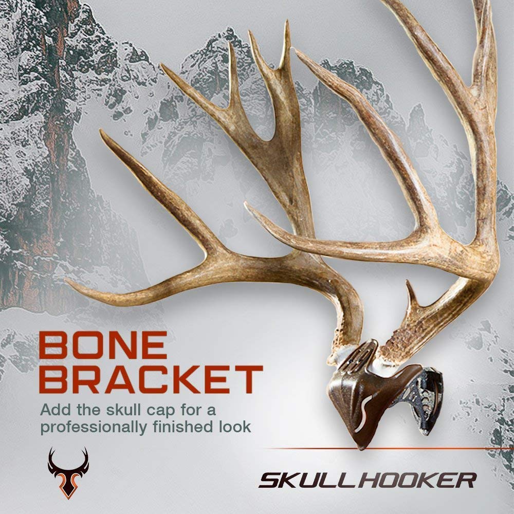 Skull Hooker Skull Cap Powder-Coated Steel - Designed for Small to Mid-Sized Game and can be Trimmed for a Custom Fit - American Deer Species, Blacktail Deer, Bongo, Bushbuck, Bushpig, Gazelle