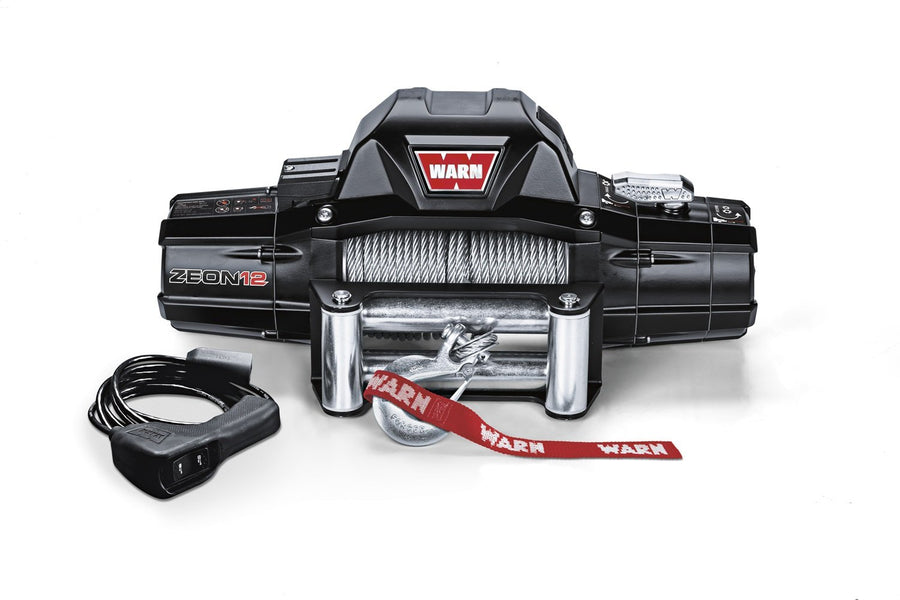 ZEON Warn 89120 12 Winch with Wire Rope - 12000 lb. Capacity