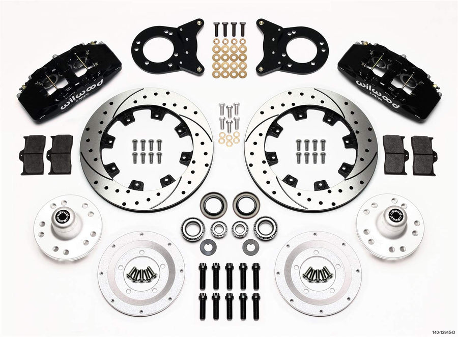 Front Hub Kit DP6A,12.19" Drilled