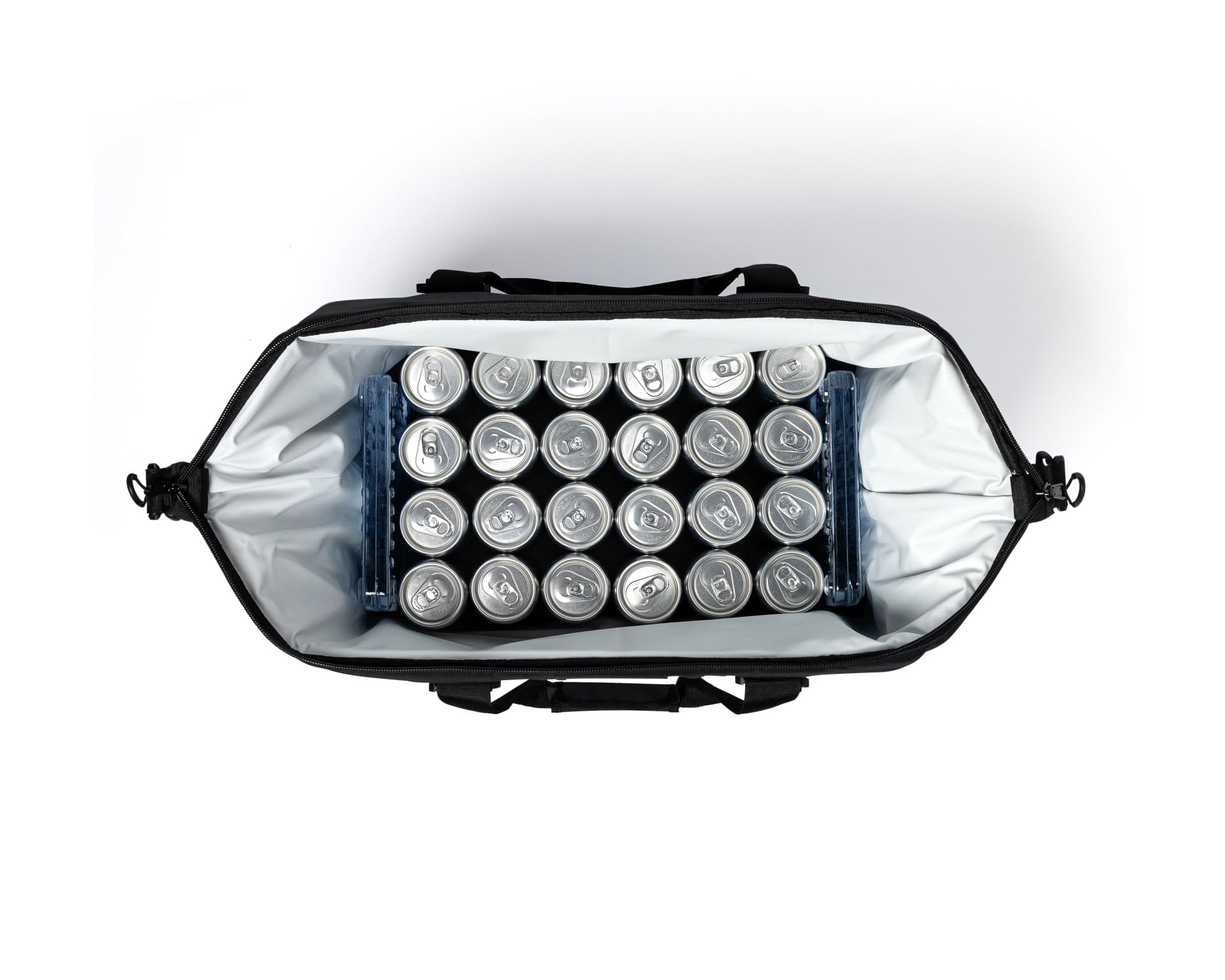 AO Coolers Soft-Sided Original Cooler Bag, Leak-Proof, Insulated, Lightweight, Black, 48-Can