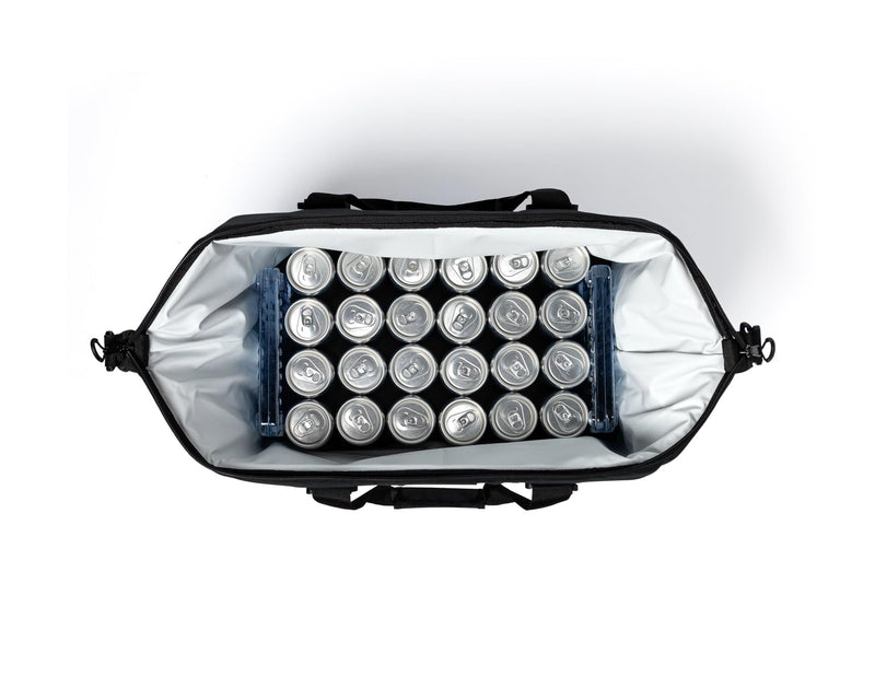 AO Coolers Soft-Sided Original Cooler Bag, Leak-Proof, Insulated, Lightweight, Black, 48-Can