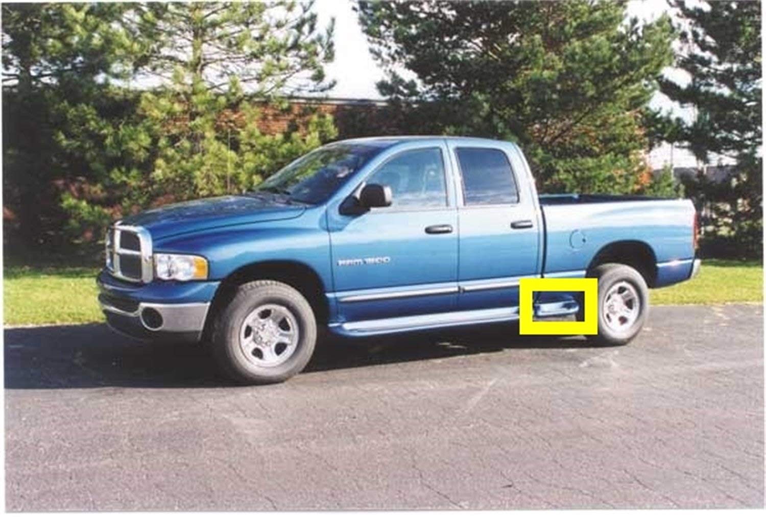 Owens Products Glastep Plus 3108 Custom Molded Fiberglass Gray Running Boards 02-08 Dodge Ram 1500 03-09 Dodge Ram 6 Ft Short Bed Fiberglass Gray, 1 Pack