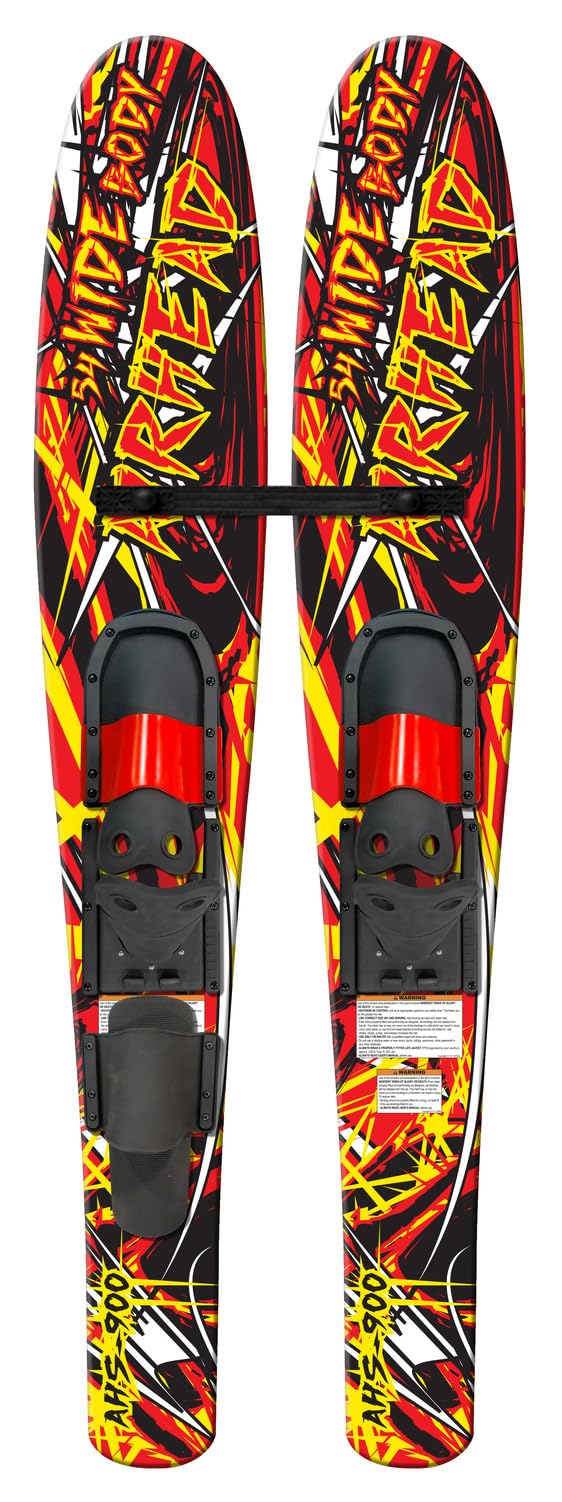 AIRHEAD Combo WIDE BODY Skis, 53", pair