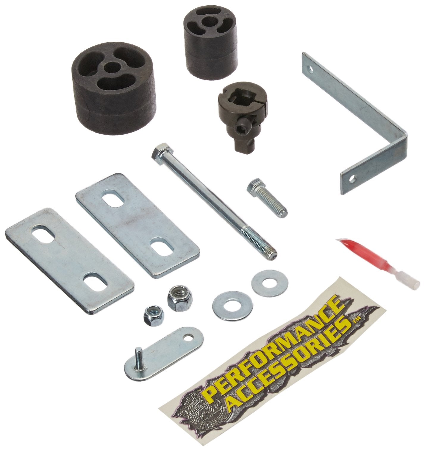 Ford F-150/F-250/F-350 Performance Accessories 2" Body Lift Kit, fits Gas 1992 to 1997, PA822, Made in America