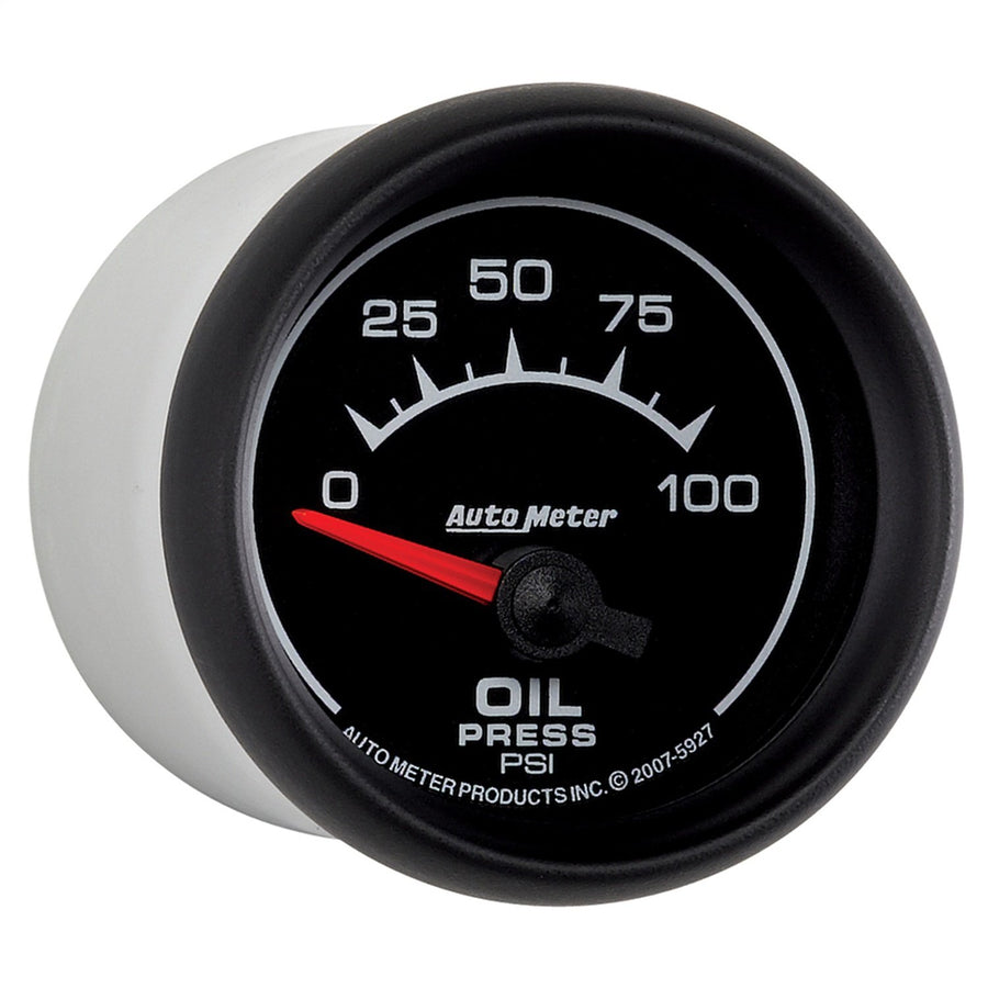 Auto Meter 2-1/16" 0-100 PSI Short Sweep Electric Oil Pressure Gauge 5927 ES