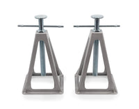 Camco Stack Jacks Aluminum - Stabilize and Level Your RV Or Camper - 2 Pack (44561)