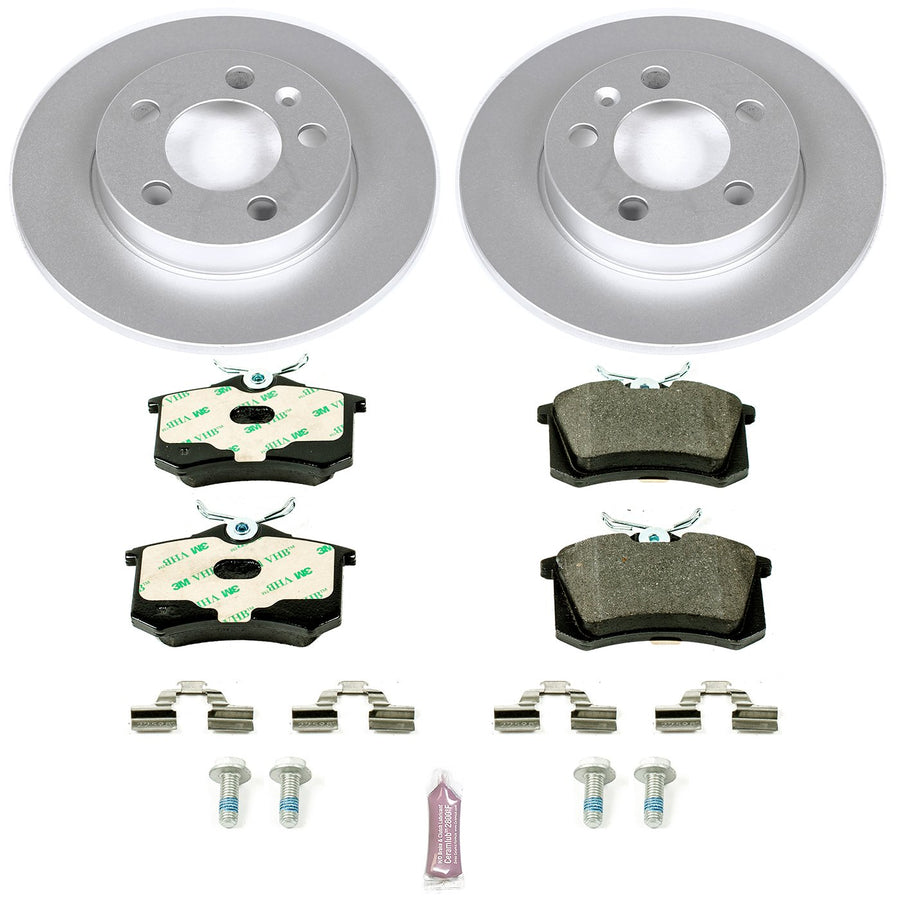 Euro-Stop Brake Kit Power Stop ESK3093 For Audi TT Quattro 2000-2006 [Model Specific]