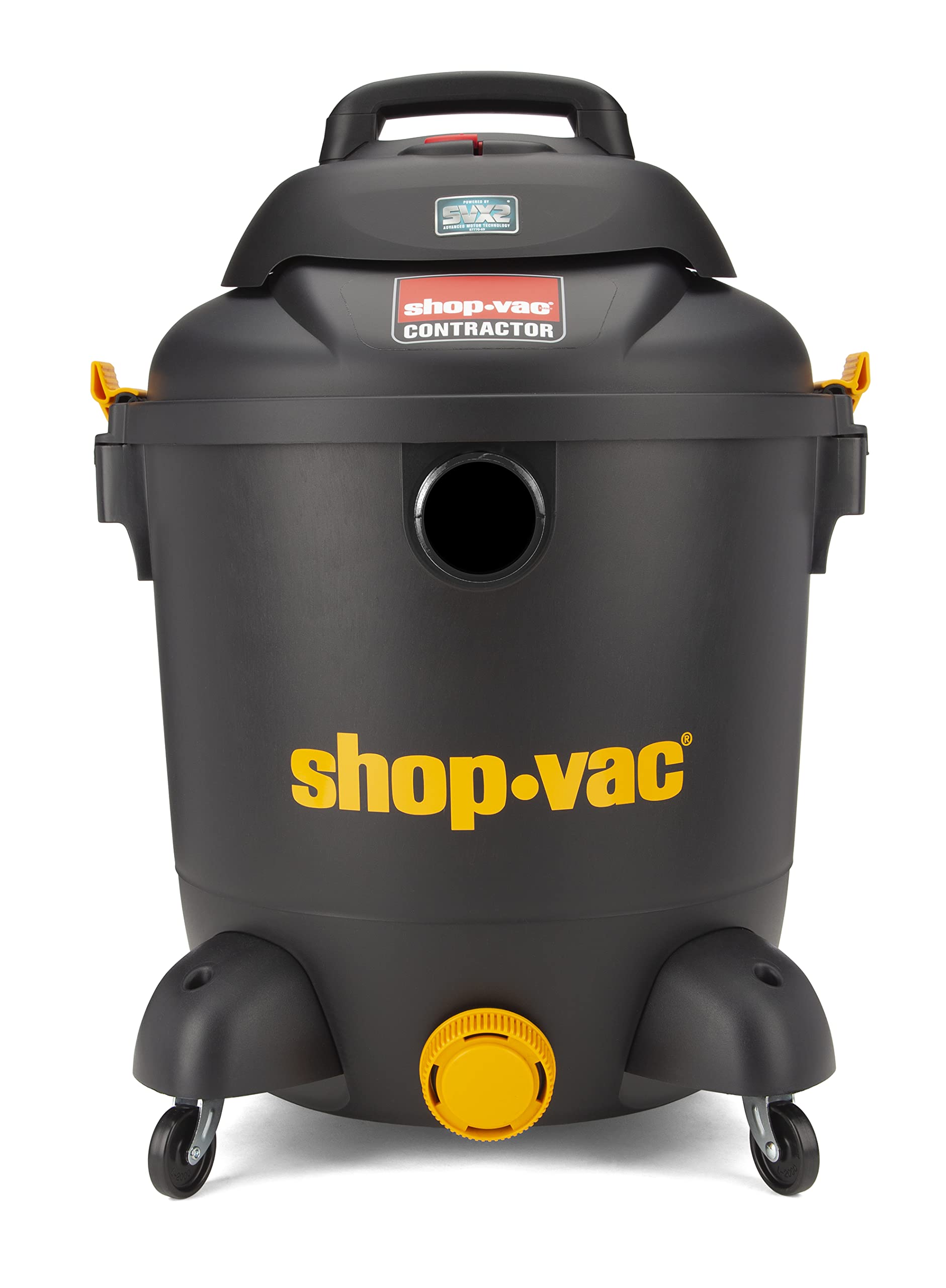 12 Gallon Shop-Vac Contractor Series Wet/Dry Vacuum, 5.5 Peak HP, 12 Ft x 1.5 Inch Hose, 20 Ft Cord Length, Heavy-Duty Cleaning in Jobsite, Garage, and Home