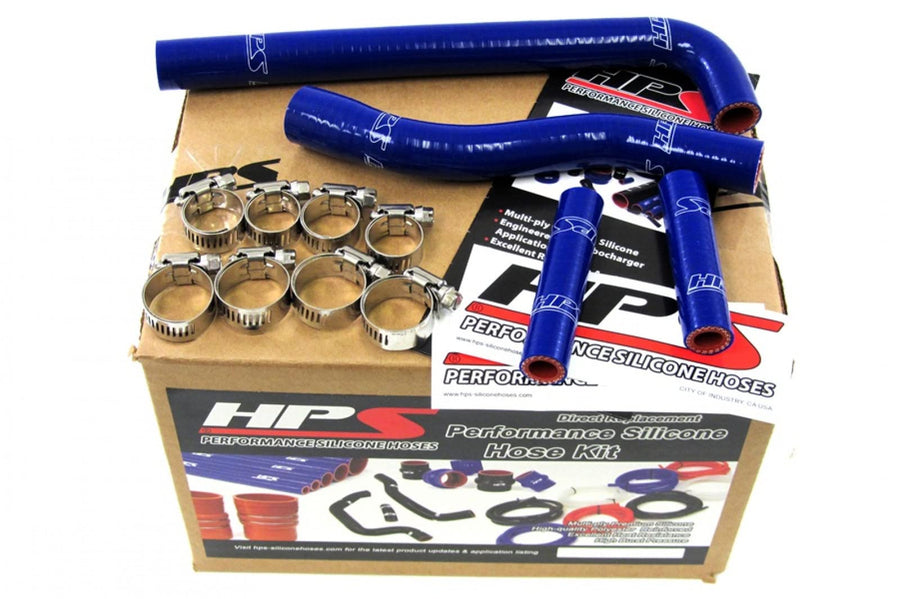 Blue HPS 57-1259-BLUE-2 Silicone Radiator Coolant Hose Kit