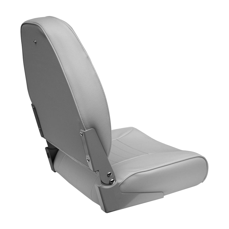 High Back Wise 8WD588PLS-717 Standard Boat Seat, Grey