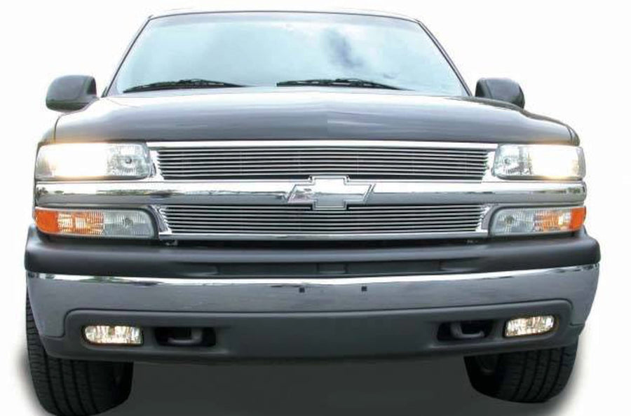2000-2006 T-Rex Suburban, Tahoe, 99-02 Silverado Billet Grille, Polished, 2 Pc, Insert - PN #20075