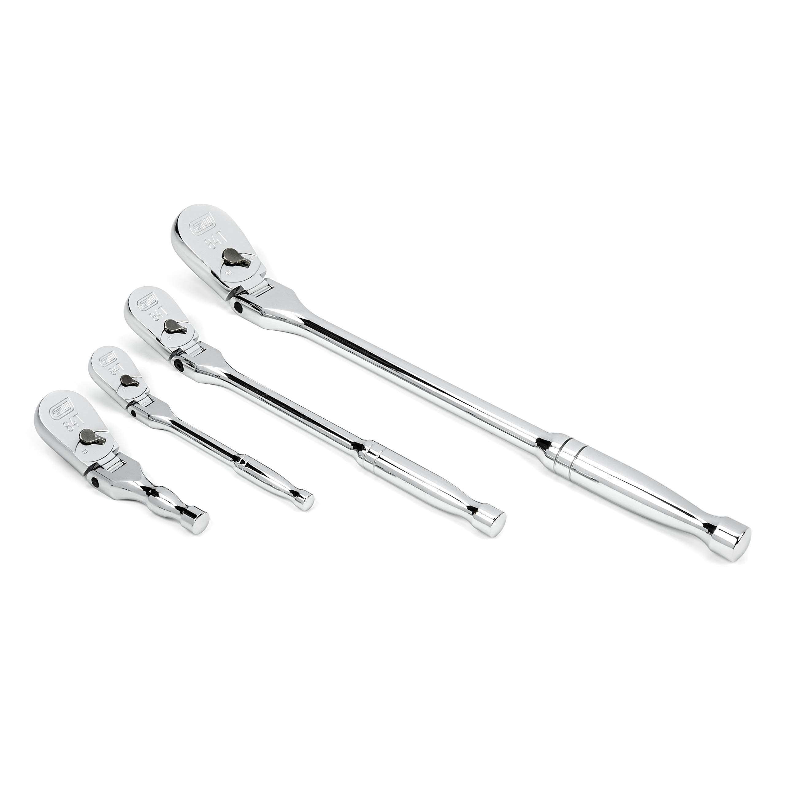 4 Pc. GEARWRENCH Flex Handle RATCHET SET, 84T - 81230A-07