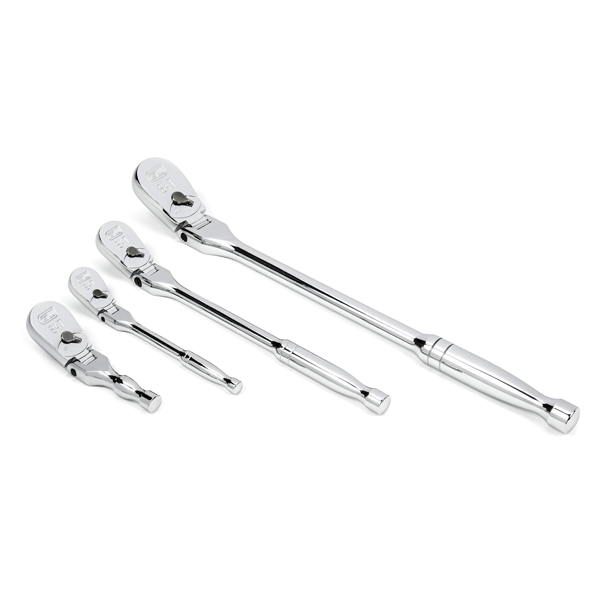 4 Pc. GEARWRENCH Flex Handle RATCHET SET, 84T - 81230A-07