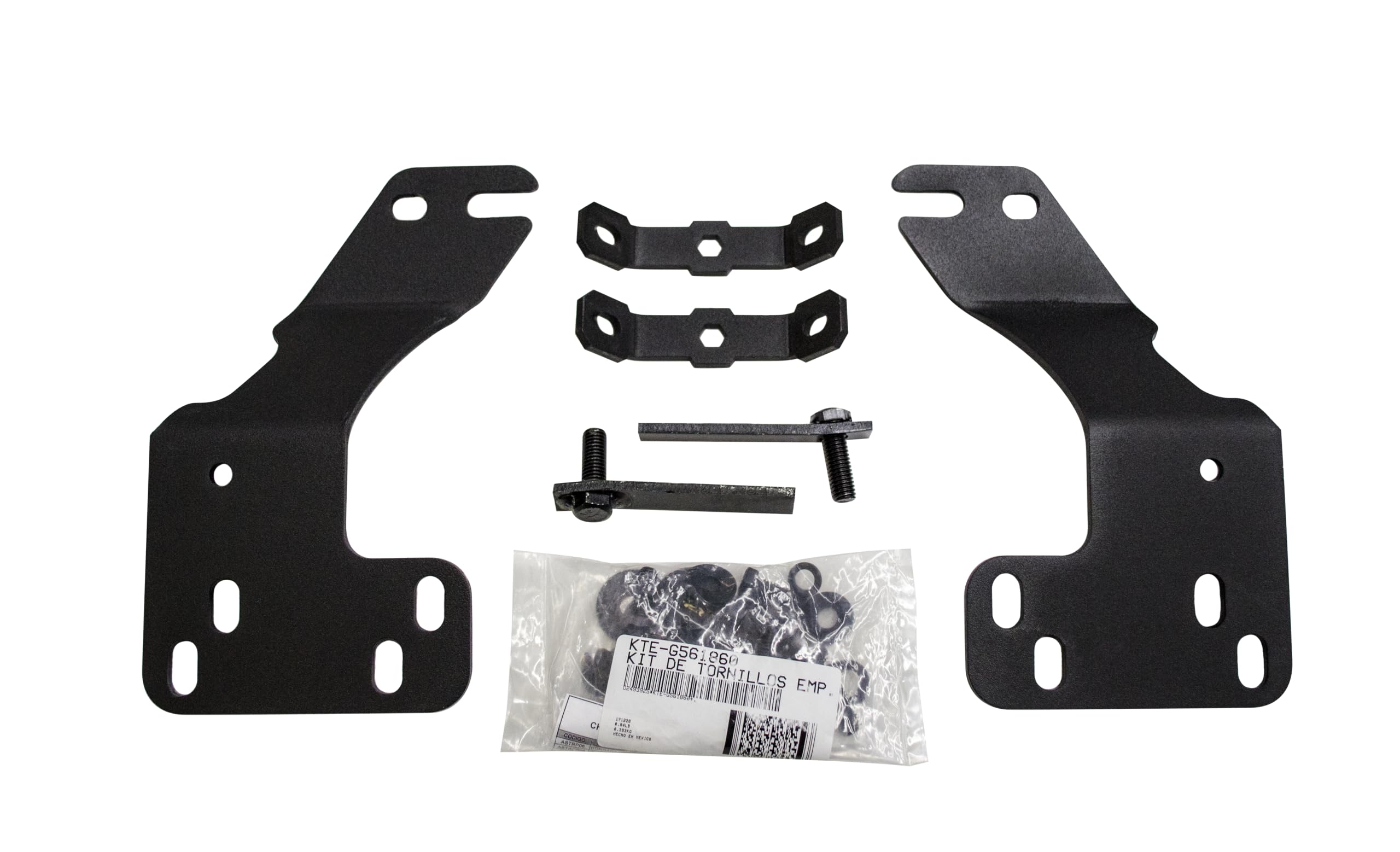 Go Rhino Mounting Bracket Kit for RC4 Bull Bar or RC3 Skid Plate | 561860TK | Textured Black | Fits 2014-2015 Chevrolet Silverado 1500 (Excludes Driver Alert Package and New Body Style Trucks)